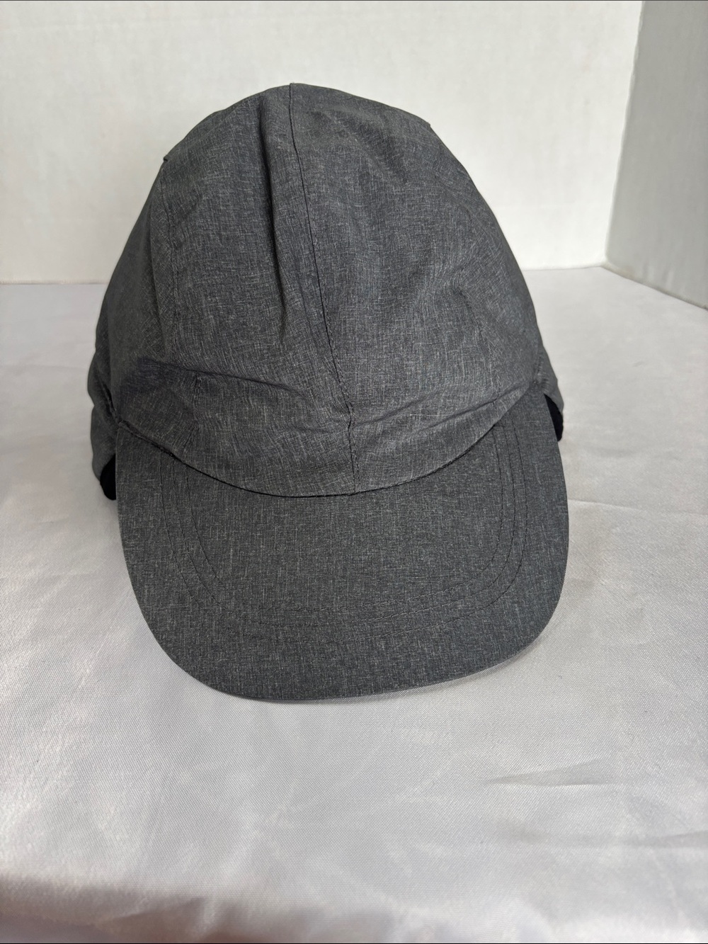Eddie Bauer Heather Gray Down Trapper Hat